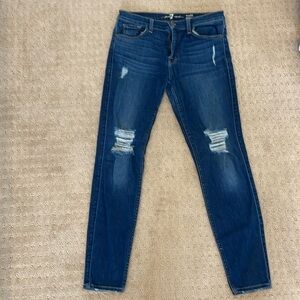 7 For All Man Kind ankle jeans